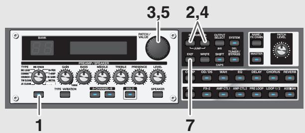 BOSS GT-PRO - Personnalisation des préamplis COSM - 1