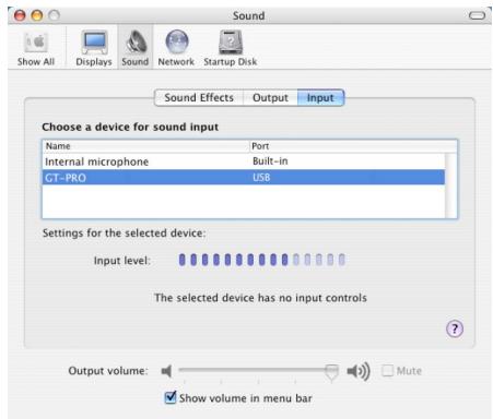 BOSS GT-PRO - Utilisateurs mac OS x - 11