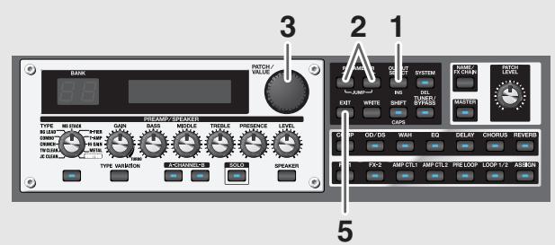 BOSS GT-PRO - Entrée/sortie du signal audio numérique - 1