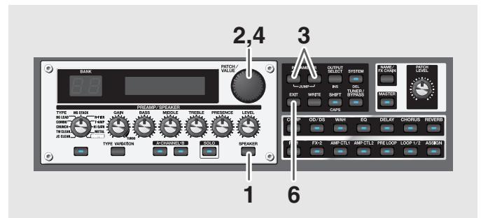 BOSS GT-PRO - Personnalisation des enceintes - 1