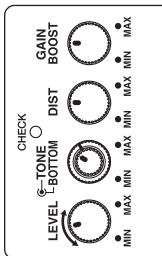 BOSS MD-2 - Potentiomètre BOTTOM - 6