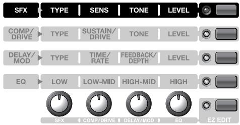 BOSS ME-20B - Ordre de connexion des effets - 3