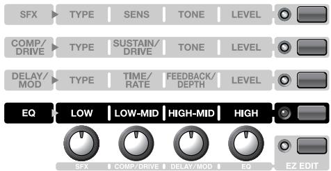 BOSS ME-20B - EQ (égaliseur) - 1