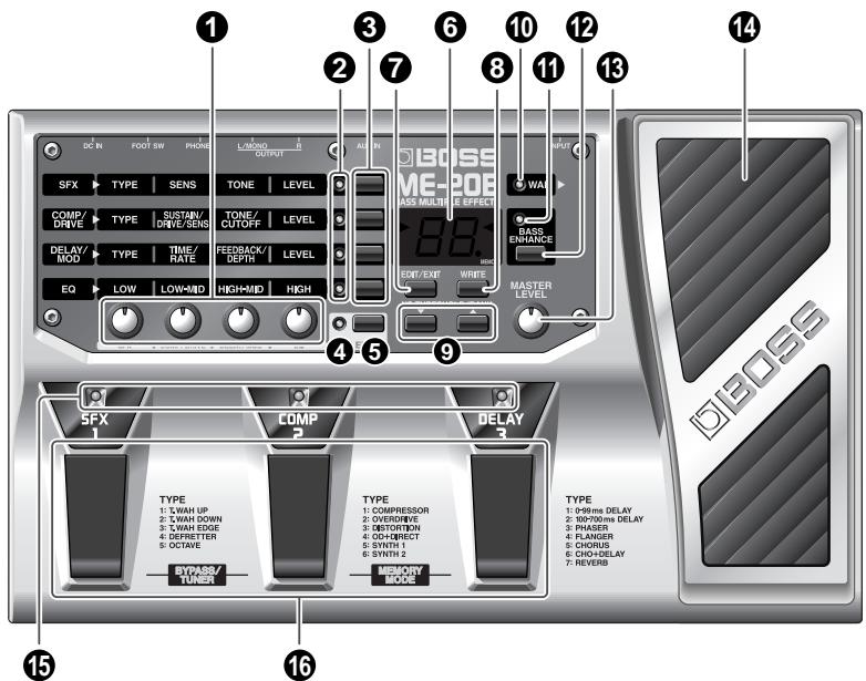 BOSS ME-20B - Astuce - 1