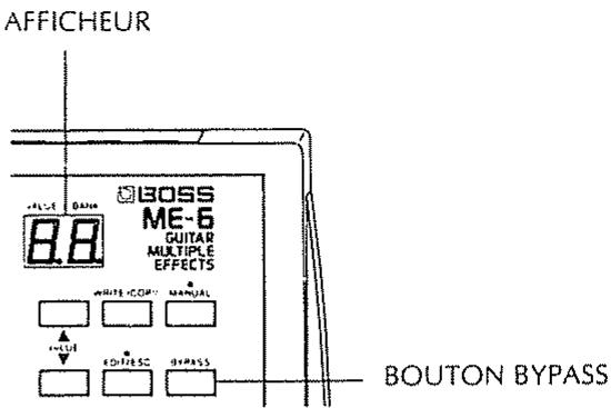 BOSS ME-6 - Controle du volume en temps REEL - 1