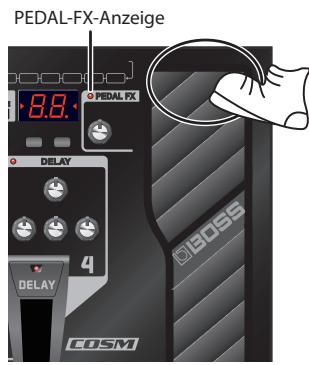 BOSS ME-70 - Verwendung von Pedal FX - 1