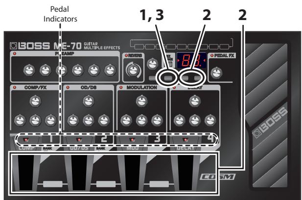 BOSS ME-70 - NOTE - 1