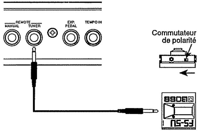 BOSS ME-8B - < Sélection du mode Tuner avec une pédale commutateur > - 1