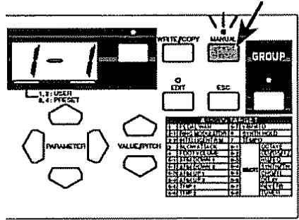 BOSS ME-8B - < Sélection du mode manuel à l'aide du bouton MANUAL > - 1