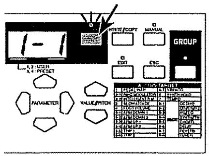 BOSS ME-8B - < Sélection du mode Tuner avec le bouton Tuner > - 1