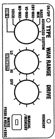 BOSS PW-10 - Caractéristiques techniques - 1