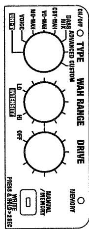 BOSS PW-10 - Caractéristiques techniques - 7