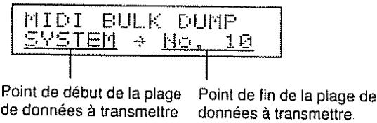 BOSS SE-50 - 2) Transmission des données (bulk dump) - 3