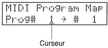 BOSS SE-70 - Correspondance entre sons et programmes d'effets - 2