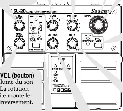 BOSS SL-20 - TEMPO (bouton) - 1