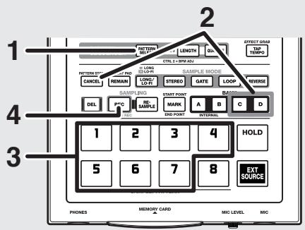 BOSS SP-303 - Sauvegarde de patterns sur carte mémoire - 1