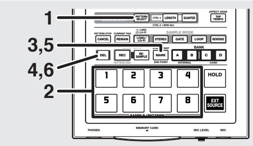 BOSS SP-303 - Suppression de portions indésirables - 2