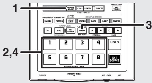 BOSS SP-303 - Réglage du point de début seul (le point de fin est à la fin du sample) - 1
