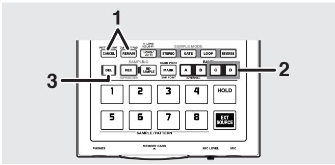 BOSS SP-303 - Initialisation des cartes mémoire (formatage) - 1