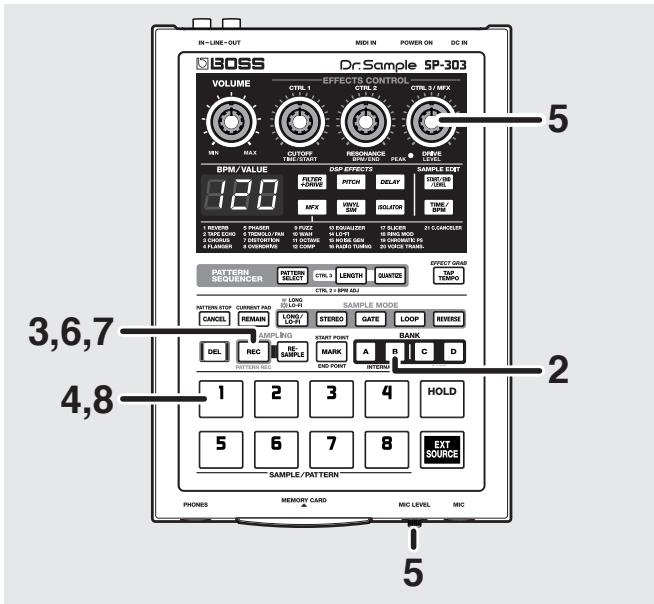 BOSS SP-303 - Désactivation de la protection mémoire de la sp-303 - 1