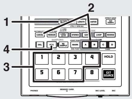 BOSS SP-303 - Chargement d'un sample depuis une carte mémoire - 2
