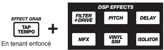 BOSS SP-303 - Commutation on/off rapide des effets (effect grab) - 1