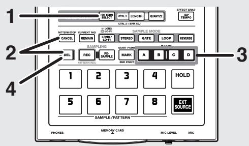 BOSS SP-303 - Suppression de tous les samples - 1