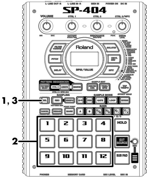 BOSS SP-404 - Si vous échantillonnage ne vous convient pas - 1
