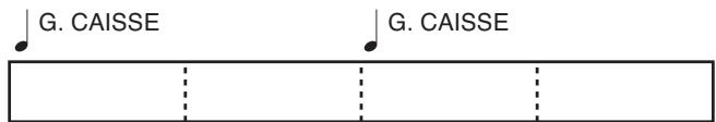 BOSS SP-404 - Utilisation du séquenceur de motifs pour créer un motif rythmique (Rhythm Pattern) - 1