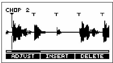 BOSS SP-505 - Suppression d'un point de division - 1