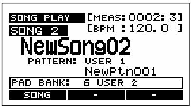 BOSS SP-505 - Choix et lecture des sons à partir de la liste - 2