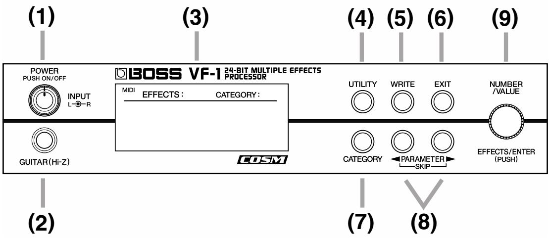 BOSS VF-1 - Précautions supplémentaires - 1