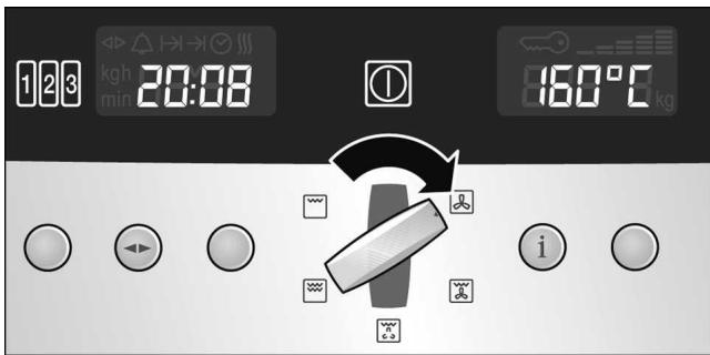 NEFF C57M70N0 - Réglage du mode de fonctionnement et de la température - 1