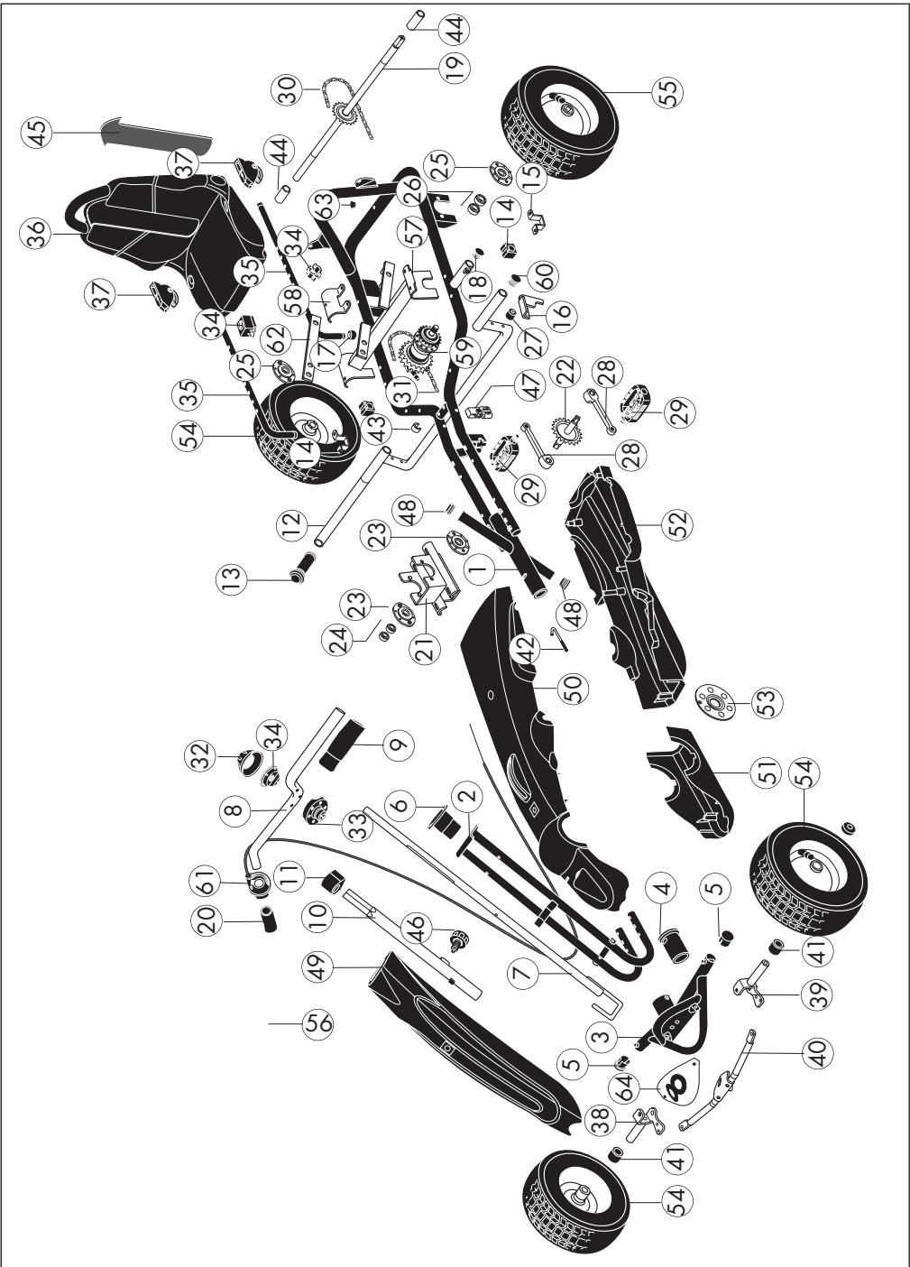 KETTLER NEVADA K6 XG - Gonfiamento dei pneumatici - 1