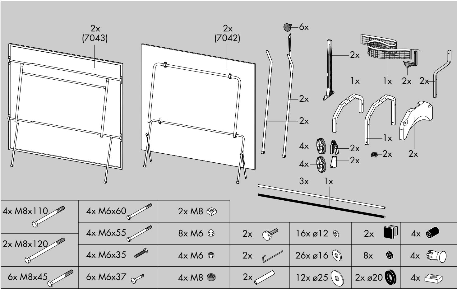 KETTLER RIGA - Checkliste (Packungsinhalt) - 1