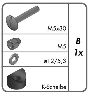 KETTLER RODEO - Messhilfe für Verschraubungsmaterial - 13