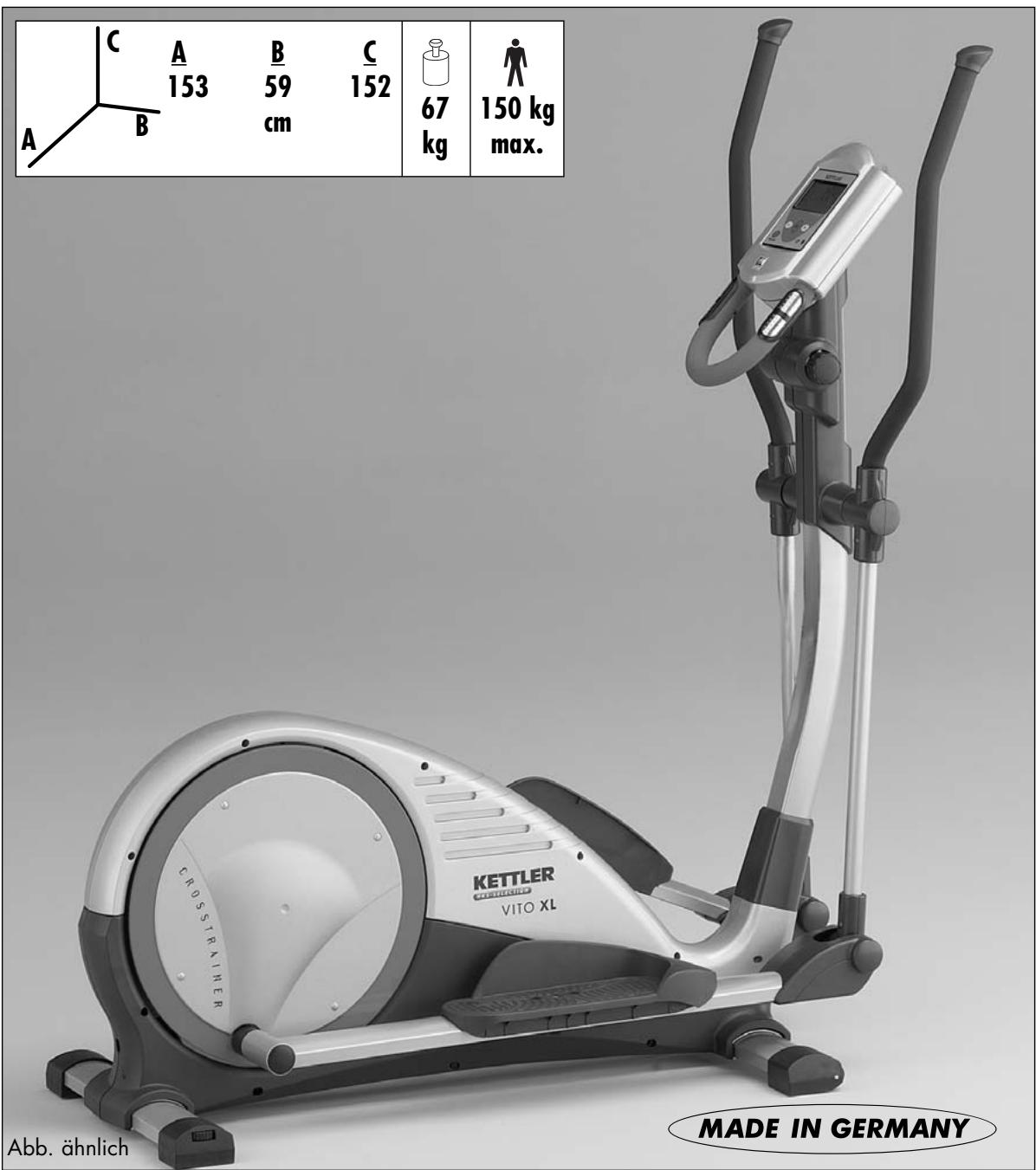 KETTLER VITO XL - Art.-Nr. 07861-600, -690 - 1