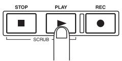 ZOOM 1266 - Pressez la touche PLAY [▶] dans la section transport. - 1