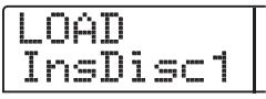 ZOOM 1266 - Utilisez les touches curseur gauche/droit pour afficher "BACKUP LOAD", et pressez la touche [ENTER]. - 1