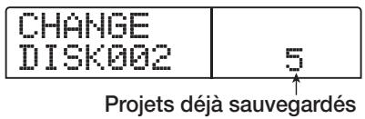 ZOOM 1266 - Pour exécuter la sauvegarde, pressez la touche [ENTER]. pour annuler, pressez à la place la touche [EXIT]. - 2