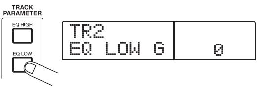 ZOOM 1266 - Pour ajuster l'égalisation de chaque piste, pressez la touche [EQ HIGH] ou [EQ LOW]. - 1