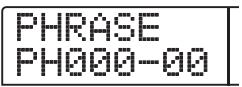 ZOOM 1266 - Utilisez les touches curseur gauche/droite pour afficher "utility PHRASE", et pressez la touche [ENTER]. - 1