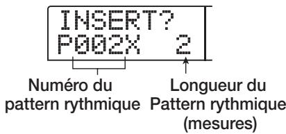ZOOM 1266 - Tournez la molette pour sélectionner le pattern rythmique que vous désirez programmer. - 1
