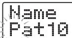 ZOOM 1266 - Utilisez les touches curseur gauche/droit pour afficher "EDIT name" et pressez la touche [ENTER]. - 1