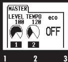ZOOM G5 - Pour activer le menu GLOBAL - 1