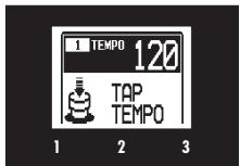 ZOOM G5 - Pour régler le tempo - 2