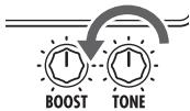 ZOOM G5 - Pour régler le son du TUBE booster - 3