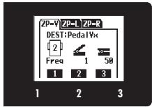 ZOOM G5 - Pour sélectionner le paramètre contrôle - 3
