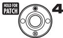 ZOOM G5 - Pour activer la sélection de patch - 1