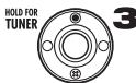 ZOOM G5 - Pour activer l'accordeur - 1